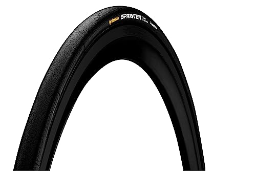 Continental Fahrradschlauch Sprinter Schlauchreifen Drahtreifen, Schwarz, One Size von Continental