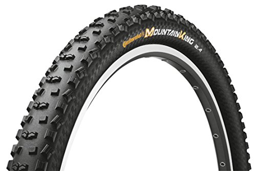 Continental Faltreifen Mountain King CX, Black/Black Skin, One Size von Continental