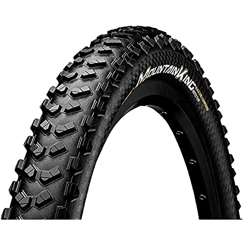 Continental Unisex – Erwachsene Mountain King 2.3 faltbar Reifen, schwarz, 29 Zoll von Continental