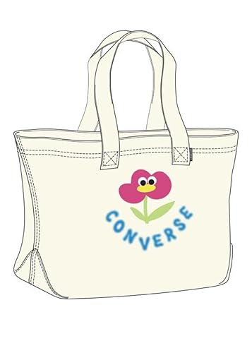 CONVERSE 10024957-A01 Seasonal Graphic Tote Bag Unisex Weiß CONVERSE 10024957-A01 Seasonal Graphic Tote Bag Unisex Weiß von Converse