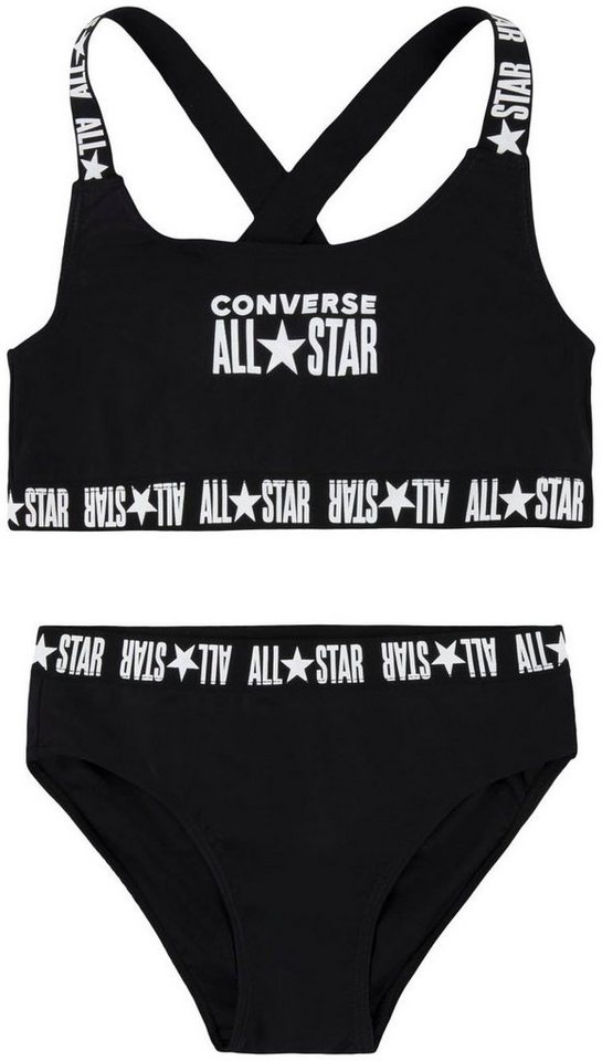 Converse Bustier-Bikini 2PC CORE LOGO SWIMSUIT für Mädchen (Set) von Converse