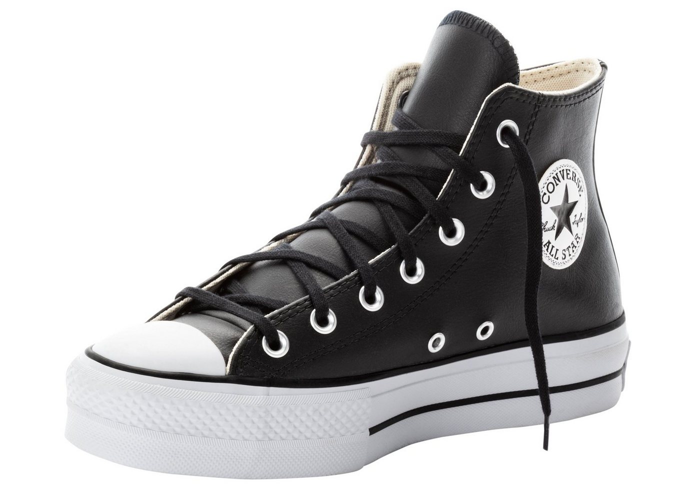 Converse CHUCK TAYLOR ALL STAR LEATHER PLATFORM Sneaker Sneaker aus weichem Leder Converse CHUCK TAYLOR ALL STAR LEATHER PLATFORM Sneaker Sneaker aus weichem Leder von Converse