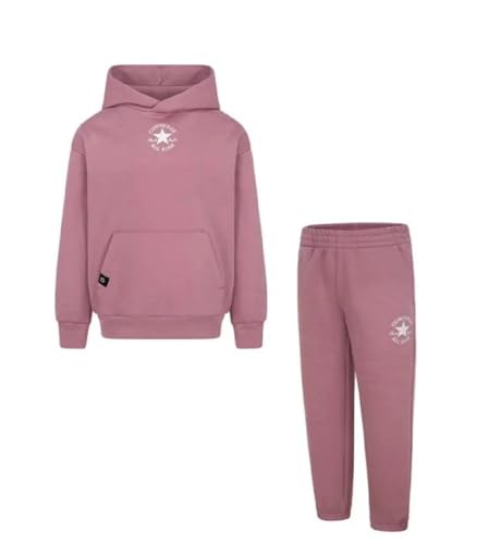 Converse Unisex Kinder Sportlich Tracksuit, Rosa, 18 Monate EU Converse Unisex Kinder Sportlich Tracksuit, Rosa, 18 Monate EU von Converse