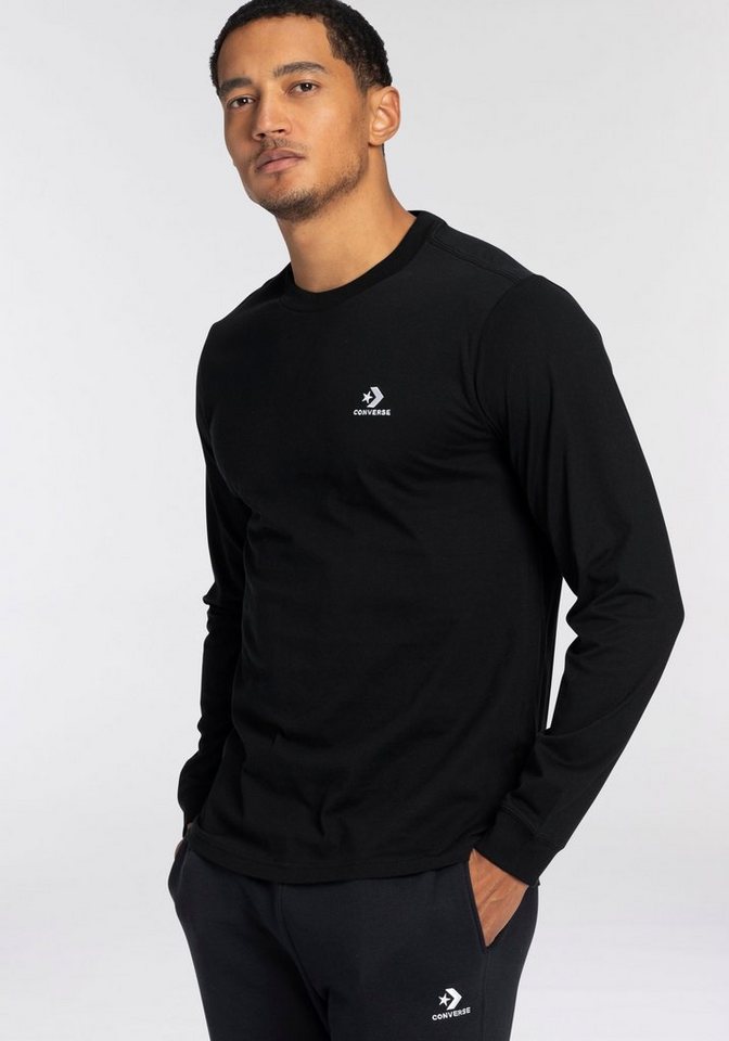 Converse Langarmshirt GO-TO EMBROIDERED STAR CHEVRON LONG SLEEVE TEE Unisex Converse Langarmshirt GO-TO EMBROIDERED STAR CHEVRON LONG SLEEVE TEE Unisex von Converse