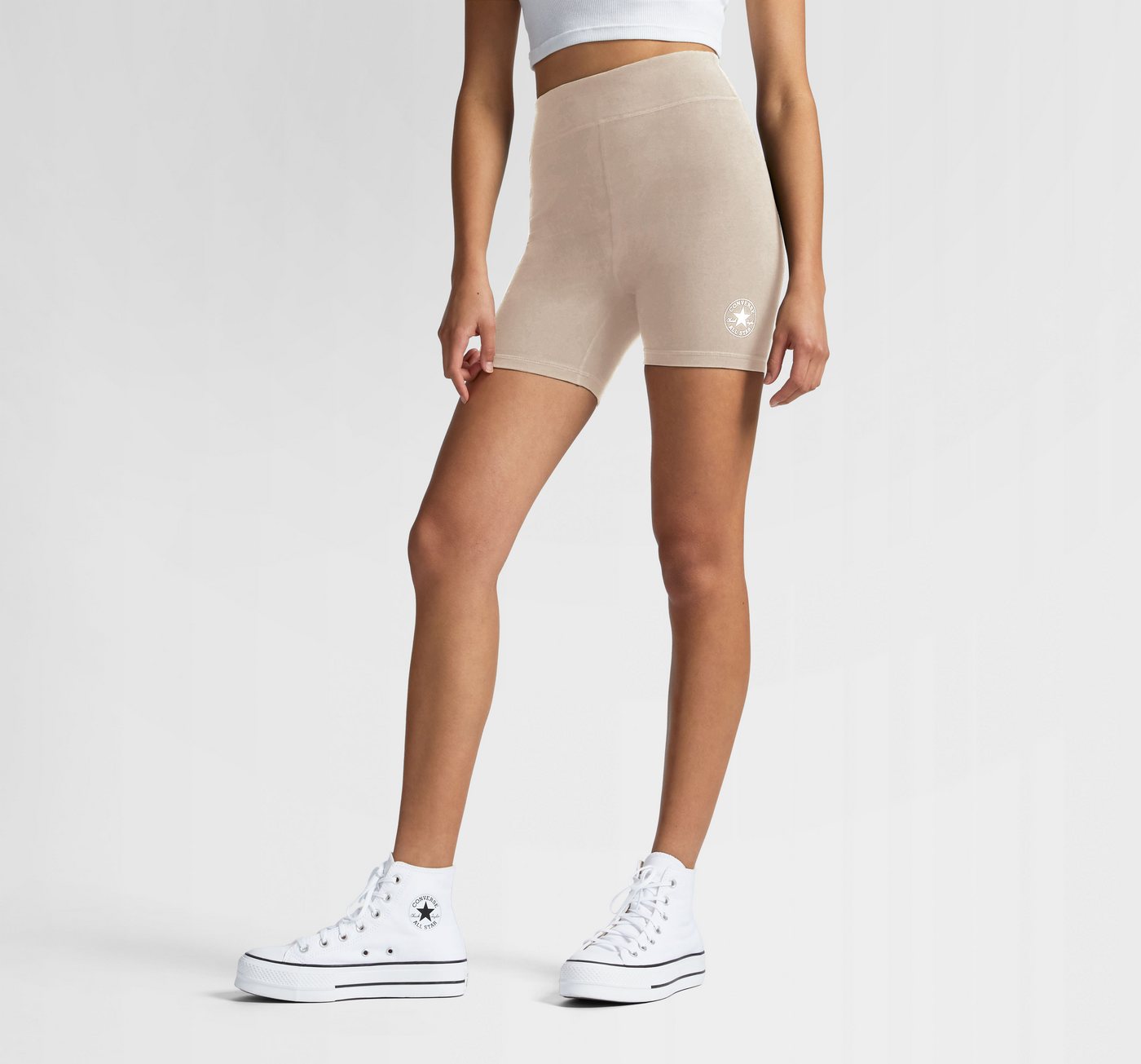 Converse Radlerhose WOMEN'S CONVERSE RETRO CHUCK TAYLOR mit elastischem Bund Converse Radlerhose WOMEN'S CONVERSE RETRO CHUCK TAYLOR mit elastischem Bund von Converse