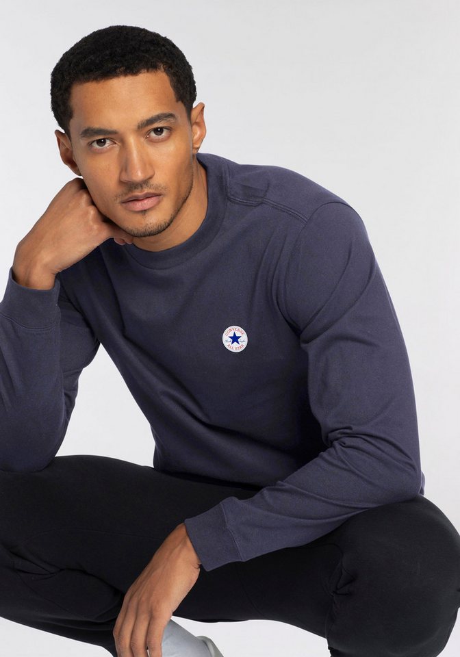 Converse Sweatshirt STANDARD FIT CORE CHUCK PATCH CREW Converse Sweatshirt STANDARD FIT CORE CHUCK PATCH CREW von Converse