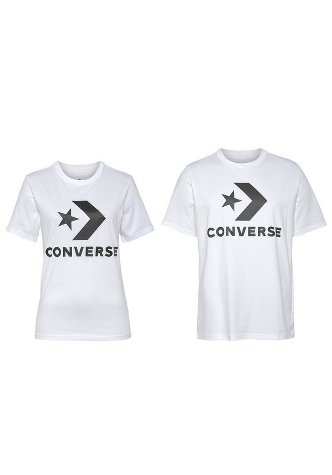 Converse T-Shirt CONVERSE GO-TO STAR CHEVRON LOGO STANDARD-FIT T-SHIRT (1-tlg) Unisex von Converse