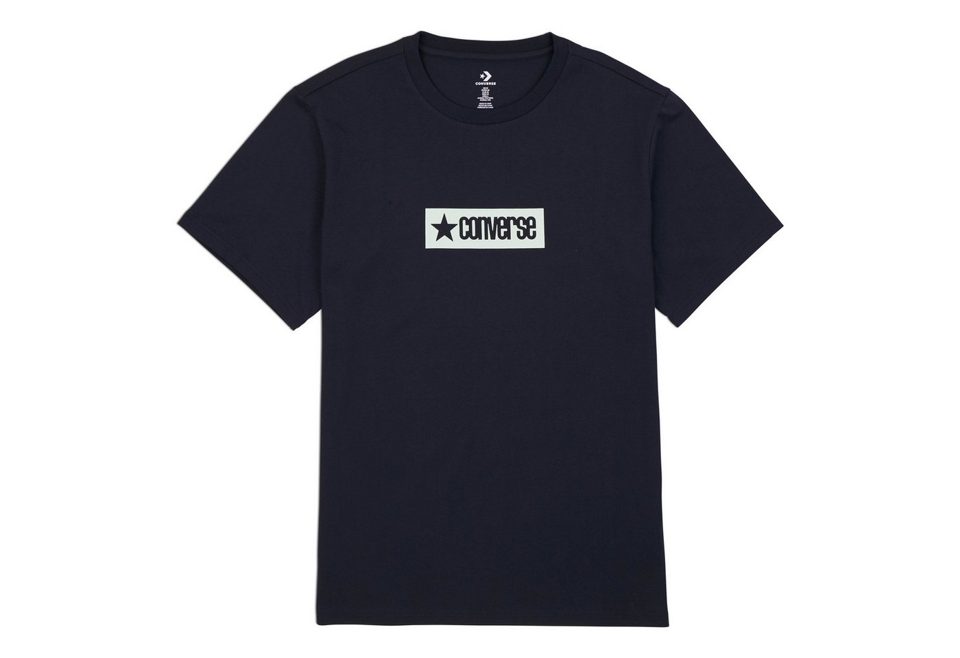 Converse T-Shirt MEN'S CONVERSE RETRO BLOCK LOGO T-SHIRT (1-tlg) von Converse