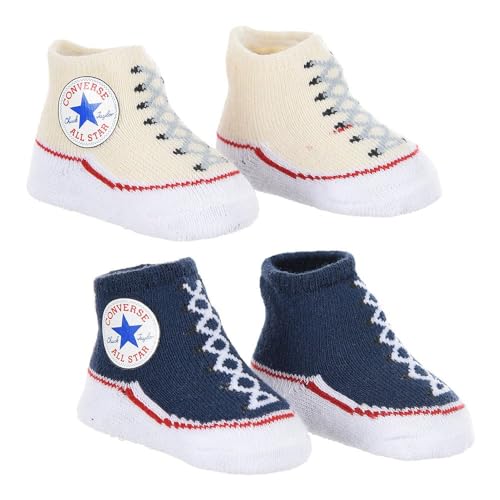 Converse Unisex Kinder CNV_MC0001-U5T_6-12M Socks, Marineblau, 6 Monate Converse Unisex Kinder CNV_MC0001-U5T_6-12M Socks, Marineblau, 6 Monate von Converse