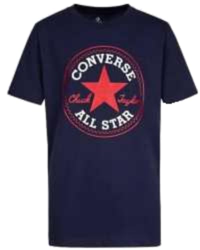 Converse Unisex Kinder Required Baby und Kleinkind Formal Button Down Shirt, Ba0-Navy Red, 13 anni von Converse