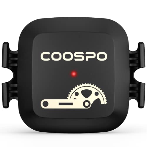 COOSPO Fahrrad Geschwindigkeitssensor und Trittfrequenzsensor Bluetooth ANT+, Cadence Speed Sensor IP67 Wasserdicht Kompatibel mit Fahrradcomputer, Rouvy, Kinomap und mehr COOSPO Fahrrad Geschwindigkeitssensor und Trittfrequenzsensor Bluetooth ANT+, Cadence Speed Sensor IP67 Wasserdicht Kompatibel mit Fahrradcomputer, Rouvy, Kinomap und mehr von CooSpo
