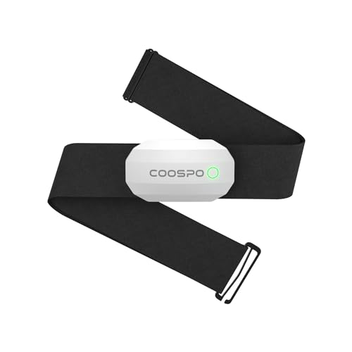COOSPO H808S Brustgurt Pulsmesser ANT+/Bluetooth, Premium Herzfrequenzmesser Pulsgurt Sensor HRM-Messung Pulsgurt IP67 Wasserdichter, Kompatibel mit Polar, Elite HRV, Wahoo, Garmin, Strava COOSPO H808S Brustgurt Pulsmesser ANT+/Bluetooth, Premium Herzfrequenzmesser Pulsgurt Sensor HRM-Messung Pulsgurt IP67 Wasserdichter, Kompatibel mit Polar, Elite HRV, Wahoo, Garmin, Strava von CooSpo
