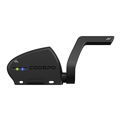 COOSPO Trittfrequenzsensor und Geschwindigkeitssensor Bluetooth ANT+ RPM Fahrrad Cadence Speed Sensor Drahtloser Fahrraddrehzahlsensor IP67 Wasserdicht Kompatibel mit Rouvy Wahoo COOSPO Trittfrequenzsensor und Geschwindigkeitssensor Bluetooth ANT+ RPM Fahrrad Cadence Speed Sensor Drahtloser Fahrraddrehzahlsensor IP67 Wasserdicht Kompatibel mit Rouvy Wahoo von CooSpo