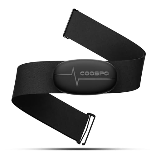 COOSPO H6M Herzfrequenzmesser Pulsgurt Brustgurt Bluetooth ANT+ Konnektivität, Herzfrequenz Sensor EKG-Messung IP67 Wasserdichter, Kompatibel mit Wahoo, Elite HRV, Rouvy, Adidas Run, Kinomap, Pulsoid COOSPO H6M Herzfrequenzmesser Pulsgurt Brustgurt Bluetooth ANT+ Konnektivität, Herzfrequenz Sensor EKG-Messung IP67 Wasserdichter, Kompatibel mit Wahoo, Elite HRV, Rouvy, Adidas Run, Kinomap, Pulsoid von CooSpo