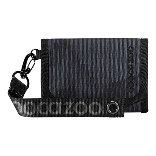 Coocazoo Geldbörse „Dark Mission”, schwarz-grau, Portemonnaie mit Sichtfenster innen & außen, recyceltes Polyester, Münzfach & Kartenfächern, Klettverschluss, ab der 3. Klasse Coocazoo Geldbörse „Dark Mission”, schwarz-grau, Portemonnaie mit Sichtfenster innen & außen, recyceltes Polyester, Münzfach & Kartenfächern, Klettverschluss, ab der 3. Klasse von Coocazoo