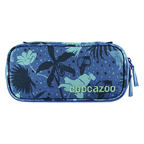 Coocazoo Federmäppchen PencilDenzel „Tropical Blue“ blau, Schlamperetui, Geodreieckfach, Stundenplanfach, herausnehmbarer Stiftehalter, zusätzliches Reißverschlussfach Coocazoo Federmäppchen PencilDenzel „Tropical Blue“ blau, Schlamperetui, Geodreieckfach, Stundenplanfach, herausnehmbarer Stiftehalter, zusätzliches Reißverschlussfach von Coocazoo
