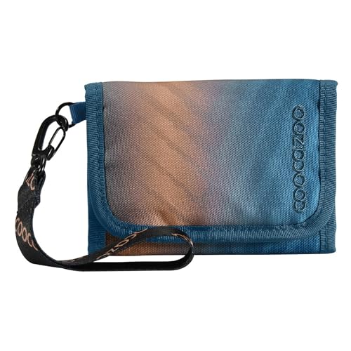 coocazoo Geldbörse „Pacific Tribes”, blau-orange, Portemonnaie mit Sichtfenster innen & außen, Münzfach & Kartenfächern, Klettverschluss, ab der 3. Klasse coocazoo Geldbörse „Pacific Tribes”, blau-orange, Portemonnaie mit Sichtfenster innen & außen, Münzfach & Kartenfächern, Klettverschluss, ab der 3. Klasse von Coocazoo