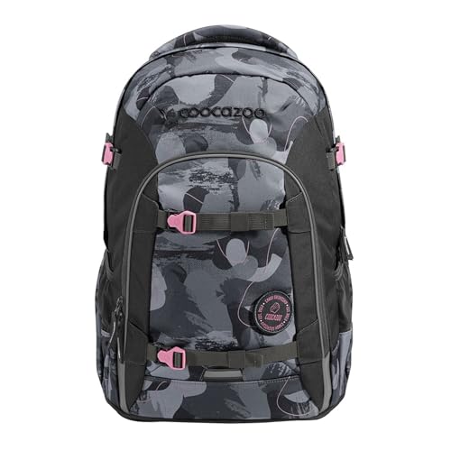 coocazoo Schulrucksack Joker „Bubble Brush“, grau-rosa, ergonomischer & anpassbarer Tornister, höhen- & größenverstellbar, mit Brustgurt & Hüftgurt, ab der 3. Klasse coocazoo Schulrucksack Joker „Bubble Brush“, grau-rosa, ergonomischer & anpassbarer Tornister, höhen- & größenverstellbar, mit Brustgurt & Hüftgurt, ab der 3. Klasse von Coocazoo