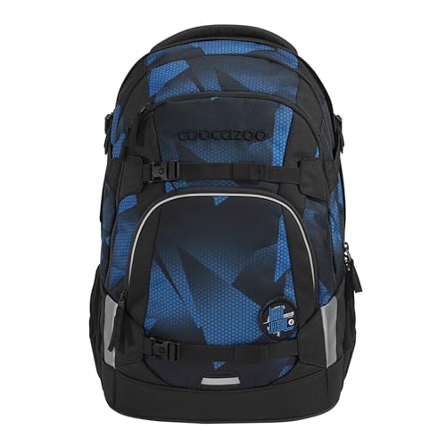 coocazoo Schulrucksack Mate „Electric Ice”, schwarz-blau, ergonomischer & anpassbarer Tornister, höhen- & größenverstellbar, mit Brustgurt & Hüftgurt, ab der 3. Klasse coocazoo Schulrucksack Mate „Electric Ice”, schwarz-blau, ergonomischer & anpassbarer Tornister, höhen- & größenverstellbar, mit Brustgurt & Hüftgurt, ab der 3. Klasse von Coocazoo