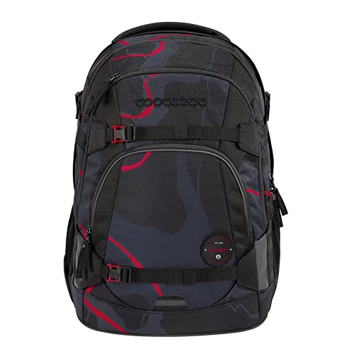 coocazoo Schulrucksack Mate „Lava Lines”, schwarz, ergonomischer & anpassbarer Tornister, höhen- & größenverstellbar, mit Brustgurt & Hüftgurt, ab der 3. Klasse coocazoo Schulrucksack Mate „Lava Lines”, schwarz, ergonomischer & anpassbarer Tornister, höhen- & größenverstellbar, mit Brustgurt & Hüftgurt, ab der 3. Klasse von Coocazoo