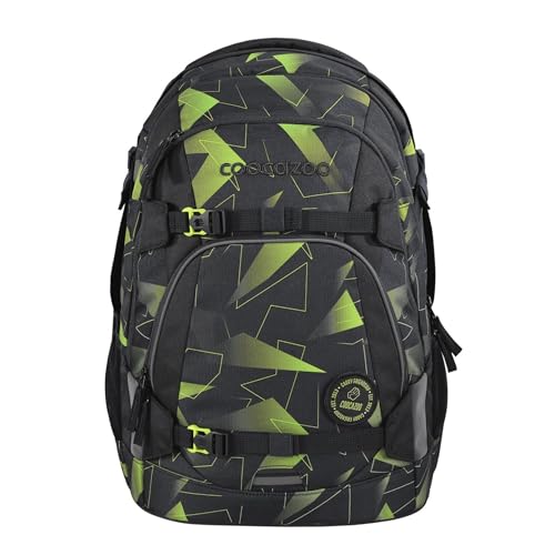 coocazoo Schulrucksack Mate „Lime Flash”, schwarz-grün, ergonomischer & anpassbarer Tornister, höhen- & größenverstellbar, mit Brustgurt & Hüftgurt, ab der 3. Klasse coocazoo Schulrucksack Mate „Lime Flash”, schwarz-grün, ergonomischer & anpassbarer Tornister, höhen- & größenverstellbar, mit Brustgurt & Hüftgurt, ab der 3. Klasse von Coocazoo