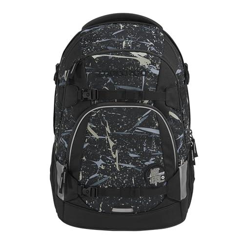 coocazoo Schulrucksack Mate „Reflective Splash”,schwarz-grau, reflektierend, ergonomischer & anpassbarer Tornister, höhen- & größenverstellbar, mit Brustgurt & Hüftgurt, ab der 3. Klasse coocazoo Schulrucksack Mate „Reflective Splash”,schwarz-grau, reflektierend, ergonomischer & anpassbarer Tornister, höhen- & größenverstellbar, mit Brustgurt & Hüftgurt, ab der 3. Klasse von Coocazoo