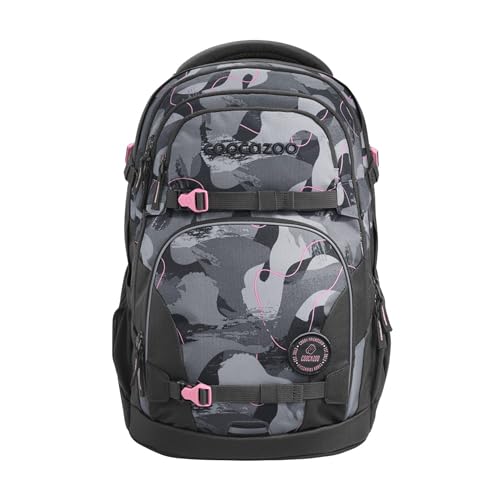 coocazoo Schulrucksack Porter „Bubble Brush”, grau-rosa, ergonomischer & anpassbarer Tornister, höhen- & größenverstellbar, mit Brustgurt & Hüftgurt, ab der 3. Klasse coocazoo Schulrucksack Porter „Bubble Brush”, grau-rosa, ergonomischer & anpassbarer Tornister, höhen- & größenverstellbar, mit Brustgurt & Hüftgurt, ab der 3. Klasse von Coocazoo
