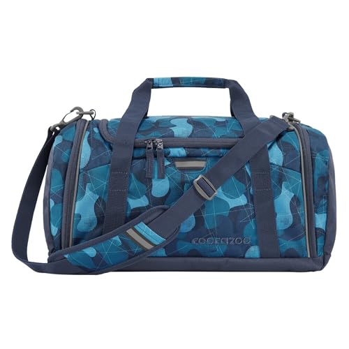 coocazoo Sporttasche „Cloudy Camou”, blau, Hauptfach, Nasswäschefach, Seitentasche, Reflektoren, 20 Liter, ab der 3. Klasse coocazoo Sporttasche „Cloudy Camou”, blau, Hauptfach, Nasswäschefach, Seitentasche, Reflektoren, 20 Liter, ab der 3. Klasse von Coocazoo
