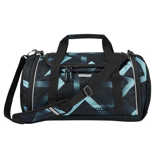 coocazoo Sporttasche „Laser Lights”, schwarz-türkis, Hauptfach, Nasswäschefach, Seitentasche, Reflektoren, 20 Liter, ab der 3. Klasse coocazoo Sporttasche „Laser Lights”, schwarz-türkis, Hauptfach, Nasswäschefach, Seitentasche, Reflektoren, 20 Liter, ab der 3. Klasse von Coocazoo
