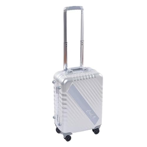 Cool-9 Aluminium-Reisekoffer Silber S I 36 Liter Volumen 2 TSA Schlösser 4 Leichtlaufdoppelrollen Cool-9 Aluminium-Reisekoffer Silber S I 36 Liter Volumen 2 TSA Schlösser 4 Leichtlaufdoppelrollen von Cool-9