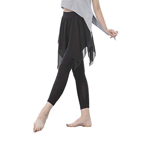 Cool&D Damen Super weiche Modal Tanz Hosen Latin Trainingshose Elastisch Tanzkleidung von Cool&D