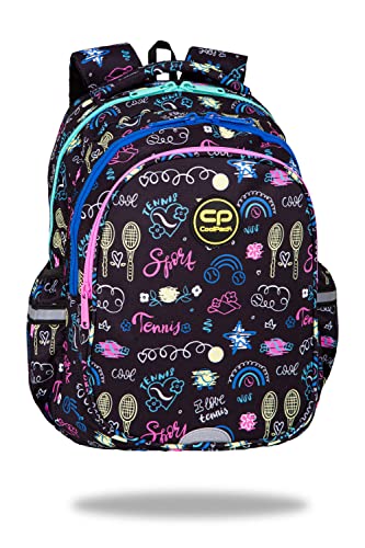 Coolpack F029691, Schulrucksack Jerry TENNIS STAR, Black Coolpack F029691, Schulrucksack Jerry TENNIS STAR, Black von CoolPack