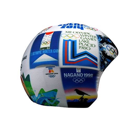 COOLCASC Multisport Helm Cover Winter OLIMPIADE Print COOLCASC Multisport Helm Cover Winter OLIMPIADE Print von Coolcasc