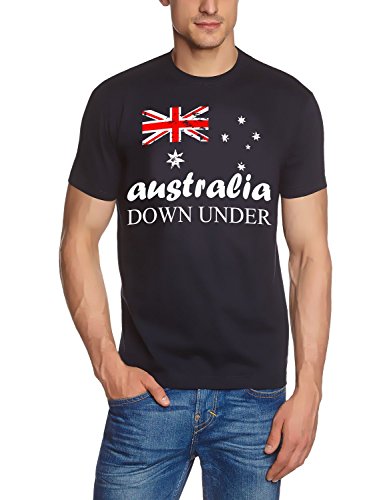 Coole-Fun-T-Shirts Australia Vintage NEU Down Under Australien Tshirt-Navy GR.XXL von Coole-Fun-T-Shirts