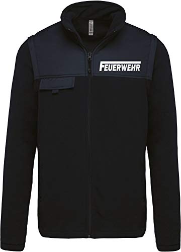Coole-Fun-T-Shirts Feuerwehr - Fleecejacke - reflektierende Folie Navy Gr.XXXL Coole-Fun-T-Shirts Feuerwehr - Fleecejacke - reflektierende Folie Navy Gr.XXXL von Coole-Fun-T-Shirts