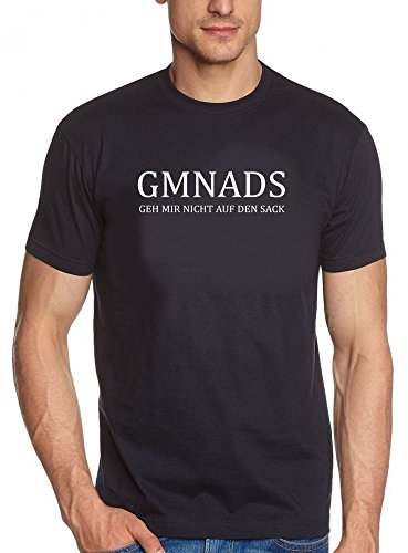 Coole-Fun-T-Shirts GMNADS - GEH Mir Nicht auf den Sack - T-Shirt, SCHWARZ, GR.XL von Coole-Fun-T-Shirts