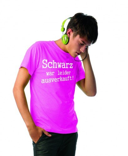 Coole-Fun-T-Shirts Herren Schwarz war leider ausverkauft ! T-Shirt, neonpink, XL von Coole-Fun-T-Shirts
