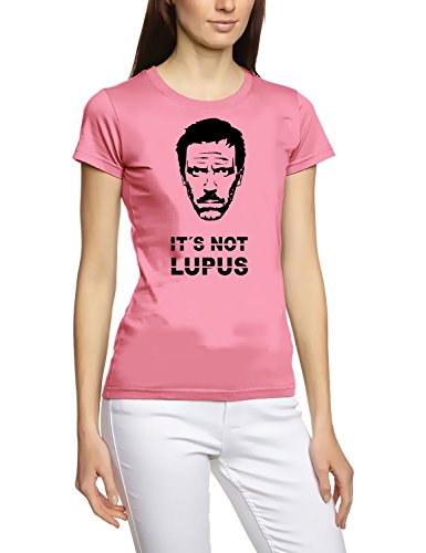Coole-Fun-T-Shirts It s not Lupus Dr.House T-Shirt rosa_Girly - T-Shirt, GR.L Coole-Fun-T-Shirts It s not Lupus Dr.House T-Shirt rosa_Girly - T-Shirt, GR.L von Coole-Fun-T-Shirts