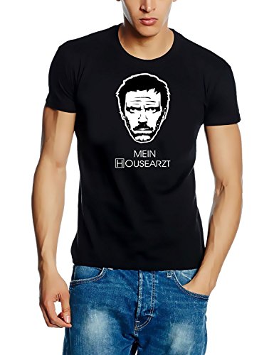 Coole-Fun-T-Shirts Mein Housearzt - Dr. House - T-Shirt schwarz GR.L Coole-Fun-T-Shirts Mein Housearzt - Dr. House - T-Shirt schwarz GR.L von Coole-Fun-T-Shirts