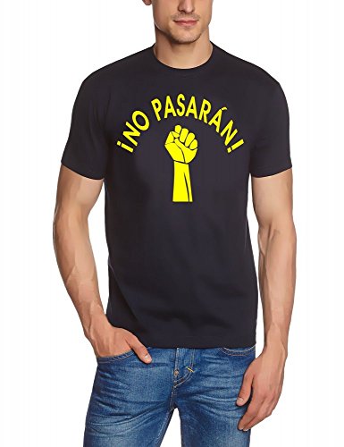 Coole-Fun-T-Shirts NO Pasaran ! T-Shirt Navy-Gelb Gr.M Coole-Fun-T-Shirts NO Pasaran ! T-Shirt Navy-Gelb Gr.M von Coole-Fun-T-Shirts