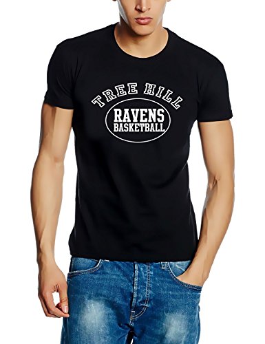 Coole-Fun-T-Shirts One Tree Hill - Ravens Basketball ! T-Shirt schwarz Gr.M von Coole-Fun-T-Shirts