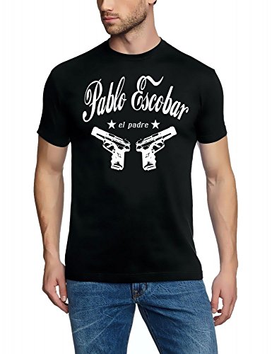Coole-Fun-T-Shirts Pablo Escobar EL Padre Cocaine t-Shirt Kokain Mafia schwarz Gr.XXXL Coole-Fun-T-Shirts Pablo Escobar EL Padre Cocaine t-Shirt Kokain Mafia schwarz Gr.XXXL von Coole-Fun-T-Shirts