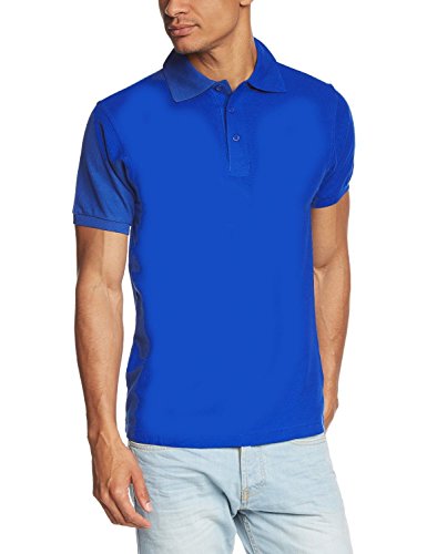 Coole-Fun-T-Shirts Poloshirt Men Royalblau, GR.M von Coole-Fun-T-Shirts