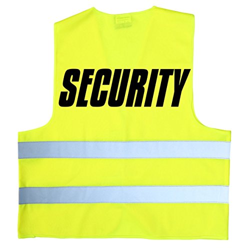 Coole-Fun-T-Shirts Security - Warnweste - gelb Gr.XL Coole-Fun-T-Shirts Security - Warnweste - gelb Gr.XL von Coole-Fun-T-Shirts