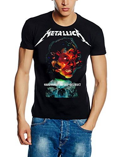 Metallica T-Shirt Hardwired.to SELF-Destruct Cover Album Shirt, Schwarz, GR.XL von Coole-Fun-T-Shirts