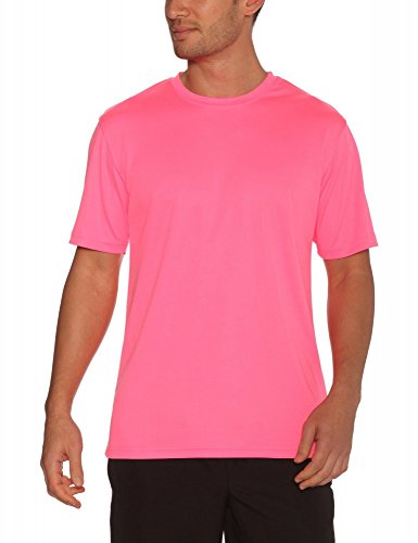 NEON T-SHIRT floureszierend neonpink, Gr.L von Coole-Fun-T-Shirts