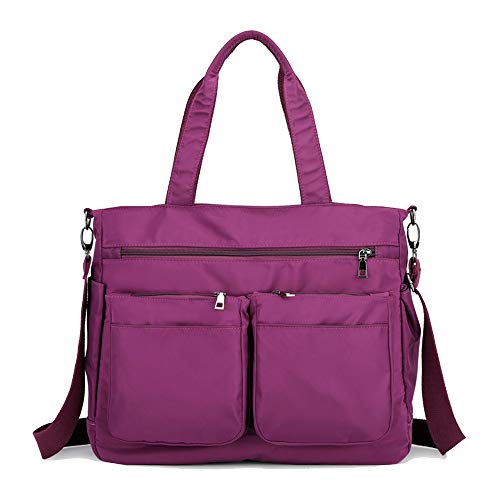 Coolives Damen Casual Handtasche mit Schultergurt Schultertasche Umhängetasche Crossbody Messenger Bag für Frauen Lila EINWEG Coolives Damen Casual Handtasche mit Schultergurt Schultertasche Umhängetasche Crossbody Messenger Bag für Frauen Lila EINWEG von Coolives