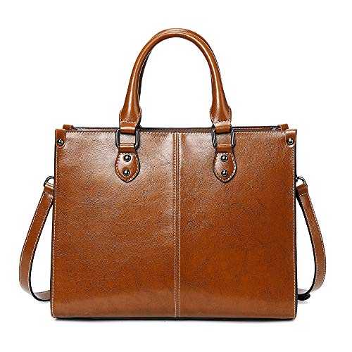 Coolives Damen Handtasche Henkeltasche Umhängetasche Schultertasche Kleine Shopper Tasche aus Leder Braun EINWEG Coolives Damen Handtasche Henkeltasche Umhängetasche Schultertasche Kleine Shopper Tasche aus Leder Braun EINWEG von Coolives