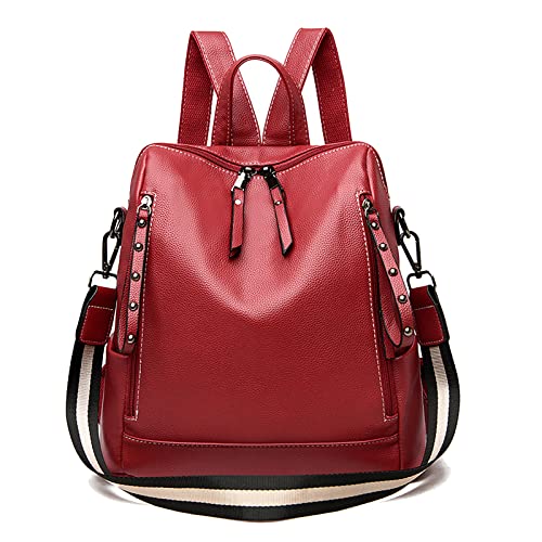 Coolives Damen Rucksack Tasche aus PU Leder Rucksackhandtasche mit Riemen Schulranzen Daypack Schulterrucksack Handtasche Kleine Reiserucksack für Frauen Damentasche Rucksacktasche Mode Backpack Bag Coolives Damen Rucksack Tasche aus PU Leder Rucksackhandtasche mit Riemen Schulranzen Daypack Schulterrucksack Handtasche Kleine Reiserucksack für Frauen Damentasche Rucksacktasche Mode Backpack Bag von Coolives