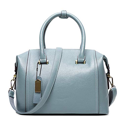 Coolives Damen Tasche Handtasche Henkeltasche aus PU-Leder Boston Umhängetasche Schultertasche Elegant Taschen Grau EINWEG Coolives Damen Tasche Handtasche Henkeltasche aus PU-Leder Boston Umhängetasche Schultertasche Elegant Taschen Grau EINWEG von Coolives
